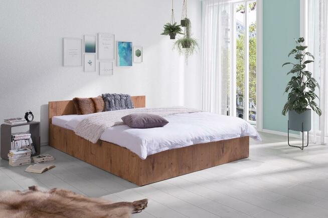 Łóżko sypialniane z materacem Lena 160x200 wysyłka