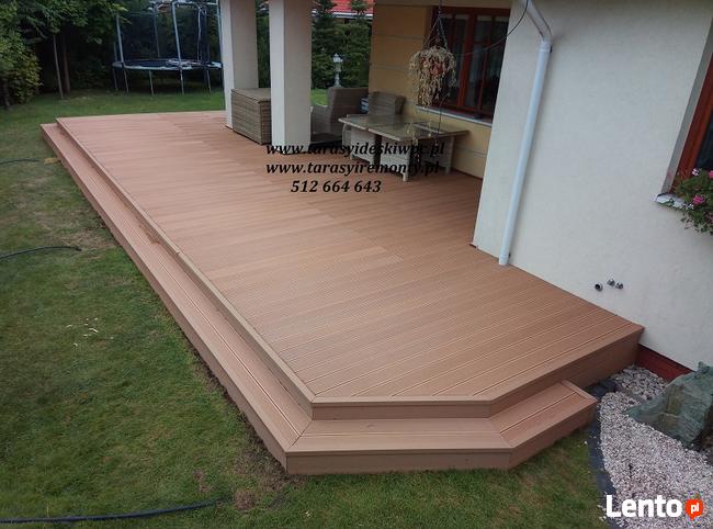 deski kompozytowe tarasowe tarasy balkony montaz