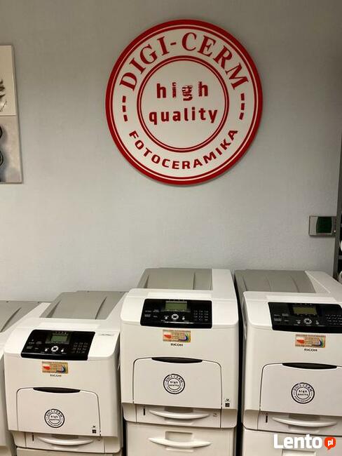 Tonery ceramiczne, drukarki ceramiczne, fotokryształ,