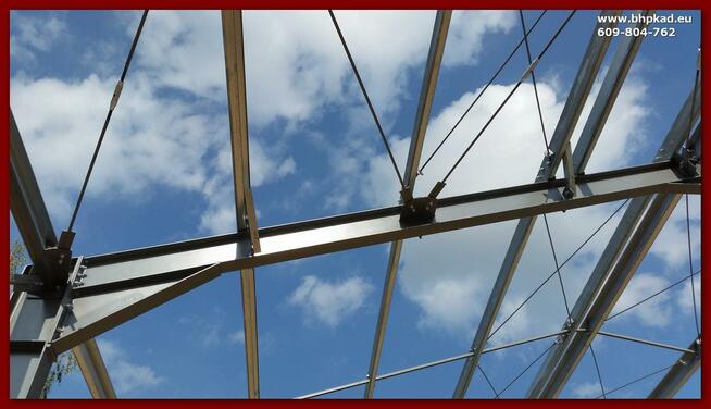 Konstrukcje stalowe. 10x20x4,5m. BHP KAD. Hale stalowe.