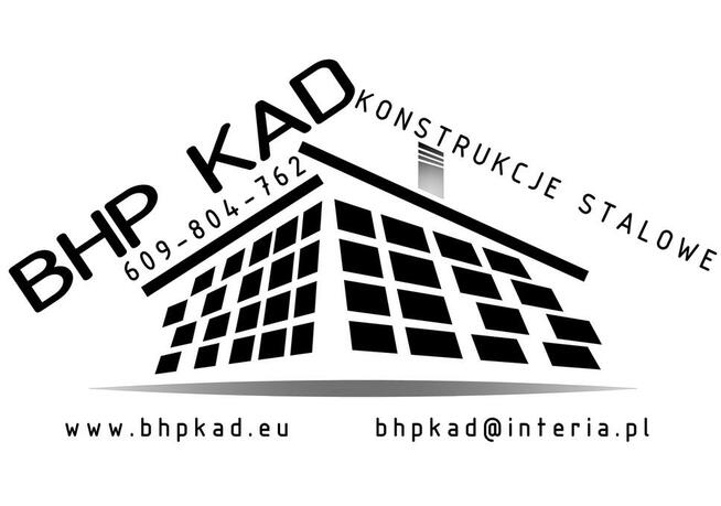 Konstrukcje stalowe. 10x20x4,5m. BHP KAD. Hale stalowe.