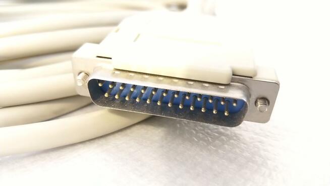 Kabel do drukarki LPT1 - wtyk 25pin - CENTRONICS - 6 metrów