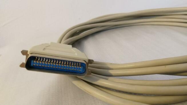 Kabel do drukarki LPT1 - wtyk 25pin - CENTRONICS - 6 metrów