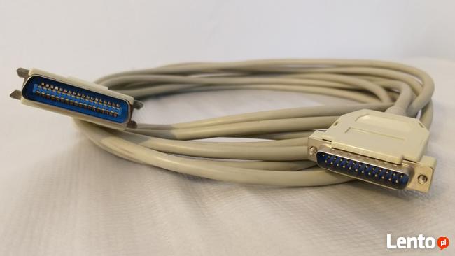 Kabel do drukarki LPT1 - wtyk 25pin - CENTRONICS - 6 metrów