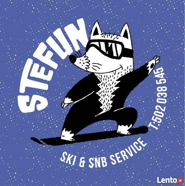 Ręczny serwis nart i snowboardu