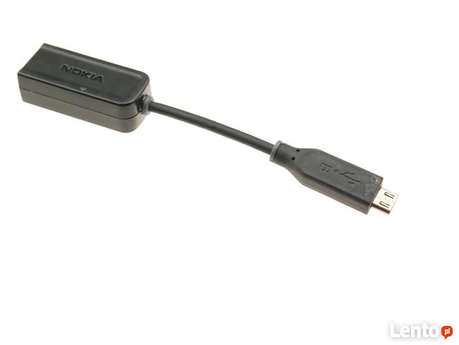 Nowy oryginalny adapter Nokia przejściówka E52 Ca-146c