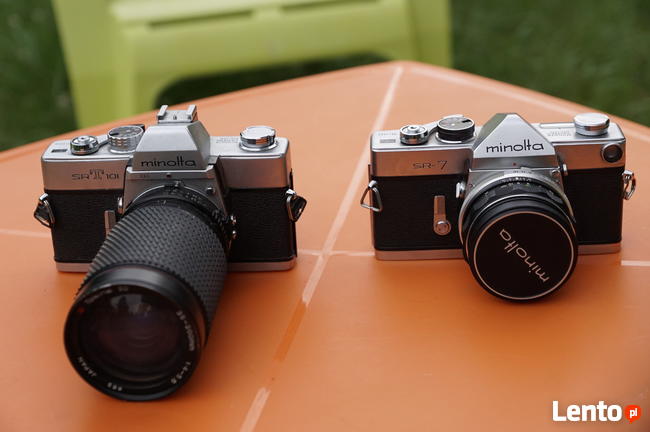Lustrzanka 35 mm MINOLTA SRT 101.