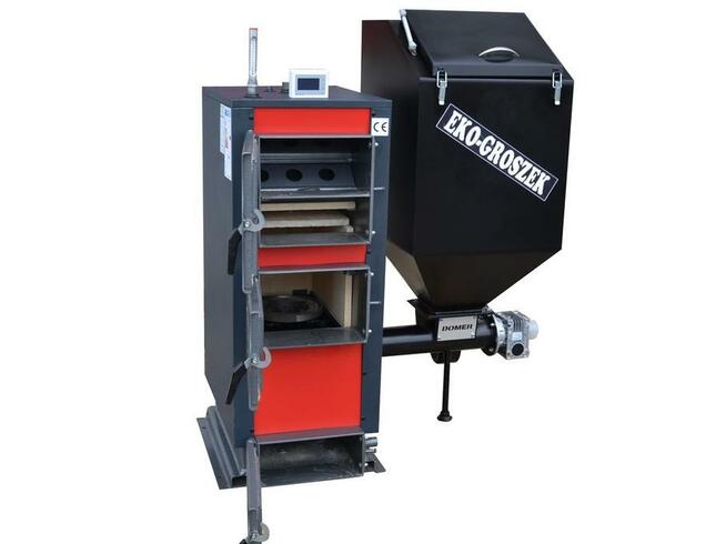 KOCIOŁ PIEC KOTŁY 5KLASA DOTACJA PODAJNIK EKOGROSZEK 20KW