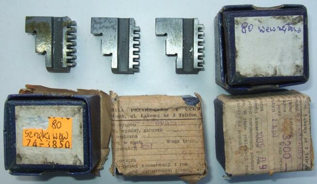 SZCZĘKI JEDNOLITE WEWNĘTRZNE 3200-80 BISON BIAL SAMOCENTRUJĄ