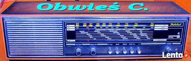 Radio sieciowe „JUBILAT” UNITRA-DIORA,