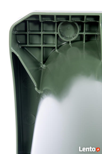 240L Pojemnik Kubeł Kosz Śmietnik na śmieci odpady ZIELONY