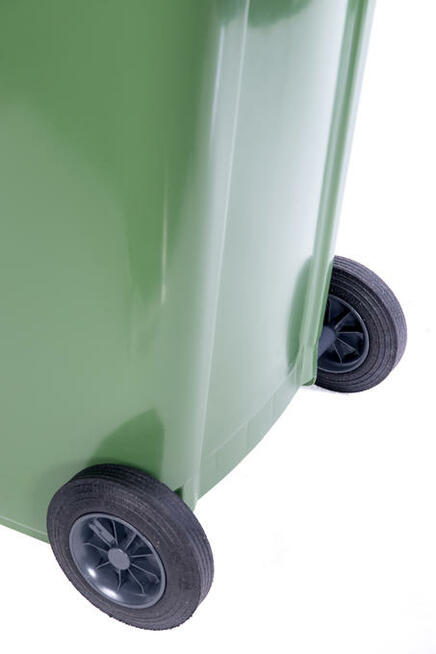 240L Pojemnik Kubeł Kosz Śmietnik na śmieci odpady ZIELONY