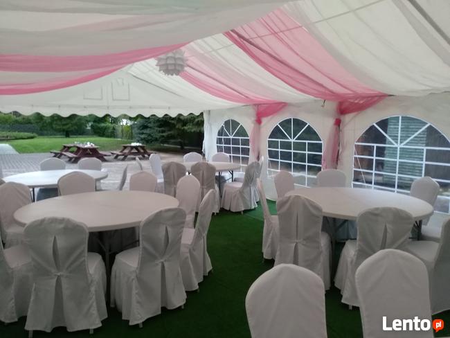 Wynajem Namiotów na Komunie Chcrzciny Poprawiny i Wesela