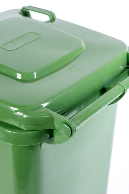 120L Kosz Pojemnik Kubeł Śmietnik na odpady śmieci ZIELONY