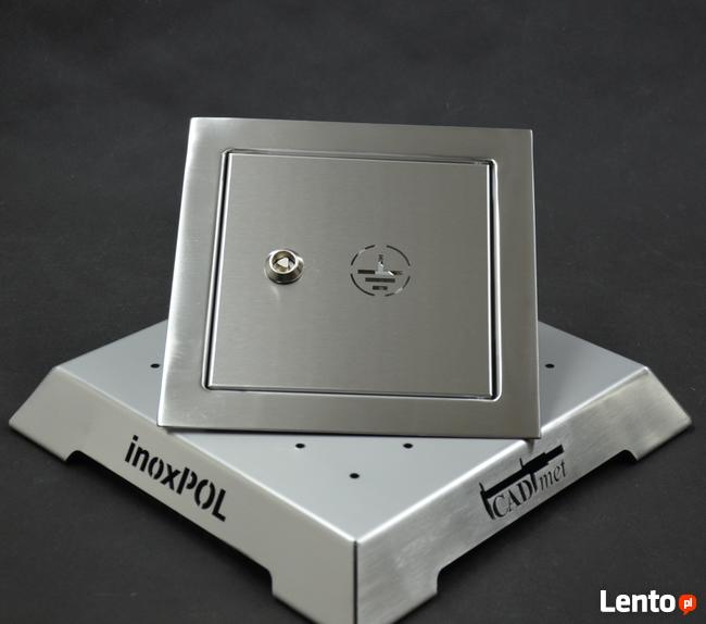 Drzwiczki rewizyjne uziomu 200 x 200 INOX