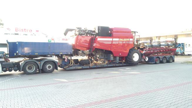 Transport Maszyn Rolniczych Budowlanych Niskopodwoziowy