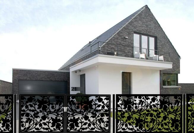 Nowoczesne ogrodzenia wycinane laserowo