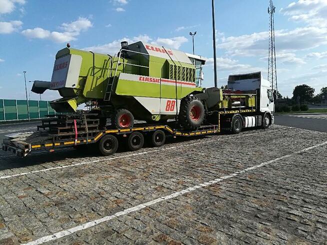 Transport Maszyn Rolniczych Budowlanych Niskopodwoziowy