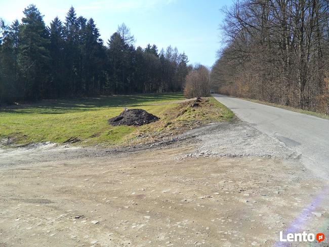 DZIAŁKA ROLNO - REKREACYJNA PRZY LESIE 9 AROW SPRZEDAM