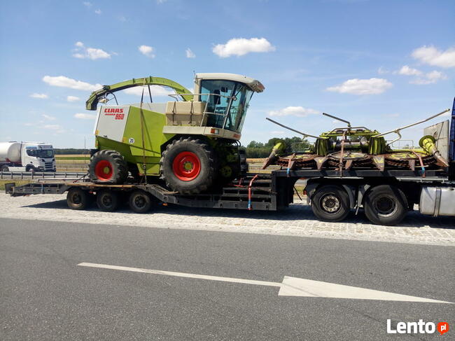 Transport Maszyn Rolniczych Budowlanych Niskopodwoziowy