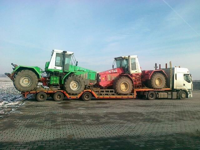 Transport Maszyn Rolniczych Budowlanych Niskopodwoziowy