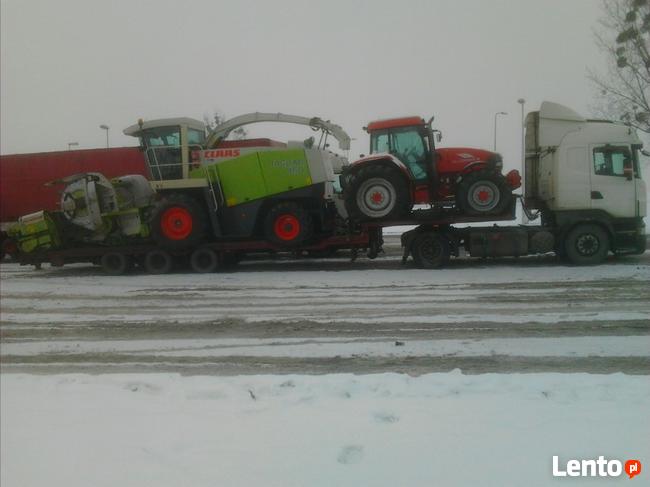 Transport Maszyn Rolniczych Budowlanych Niskopodwoziowy