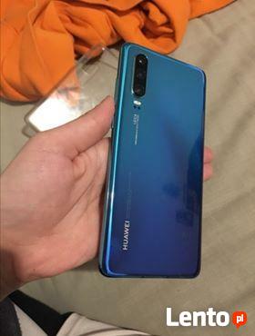 Huawei P30 (aurora niebieski) prawie nowy