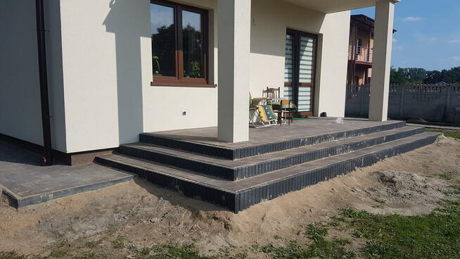 Układanie kostki brukowej, Grodzisk Mazowiecki, Pruszków