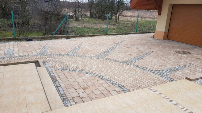 Układanie kostki brukowej, Grodzisk Mazowiecki, Pruszków