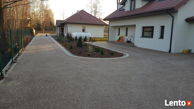 Układanie kostki brukowej, Grodzisk Mazowiecki, Pruszków