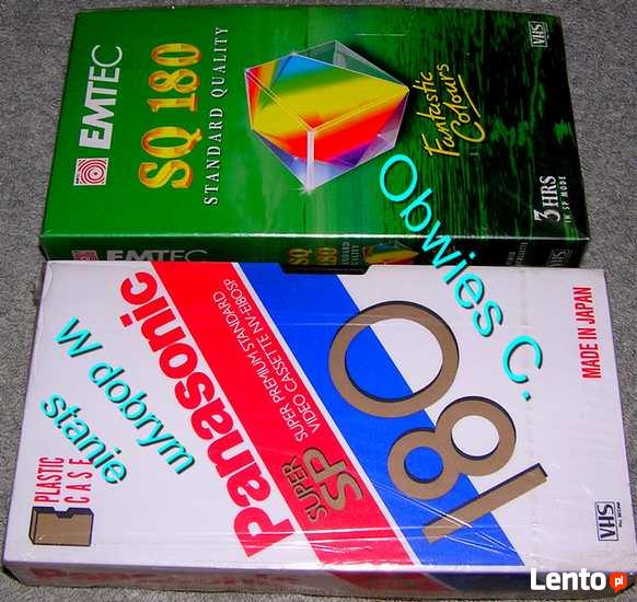 Kasety VHS – 180
