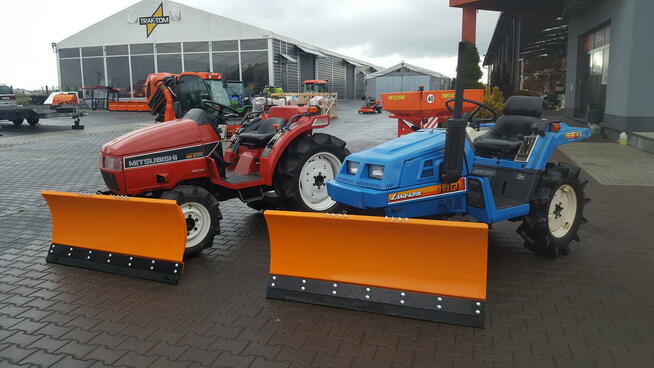 Traktor japoński diesel 4x4 z pługiem śnieżnym 150 cm Wybór!