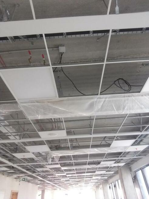 zlecenia na sufity kasetonowe np. Armstrong, Thermatex, Ecop