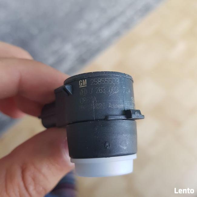 Czujnik parkowania Bosch biały niebieski szary czarny