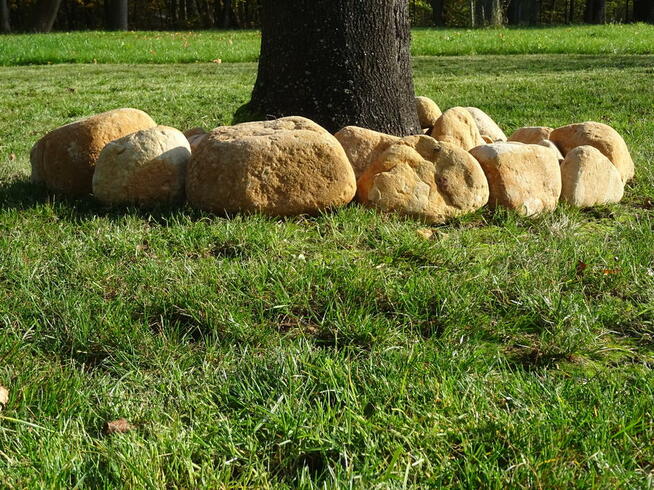 Otoczaki otoczak żółty kolorowy okrąglaki z kamienia