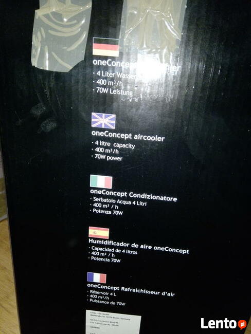 Klimatyzer nowy One Concept.