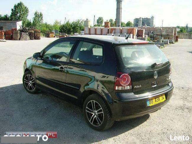 Volkswagen Polo 2006 1.2 b czarne alusy klima