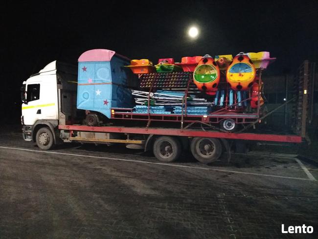 Laweta autolaweta.Transport maszyn rolniczych i budowlanych