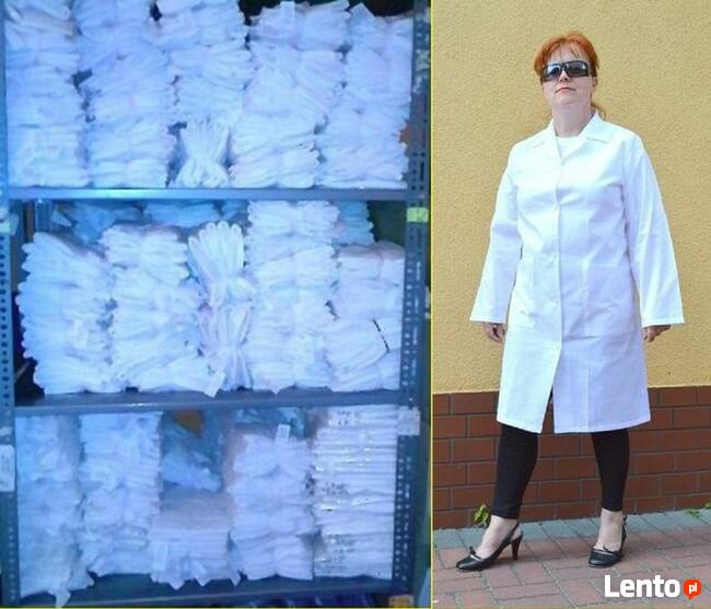 Fartuchy medyczne dla Jędrzejowa szyte w Firmie RATES