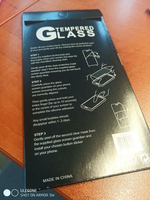 Lenovo Z5 szkło hartowane ochronne 9H, nowe, polecam!