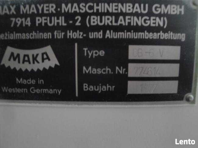 Wiertarki poziome Maka Db-6 używane 1977 lignum