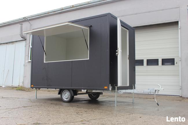 przyczepa gastronomiczna 3,5 m mobilny catering nowa