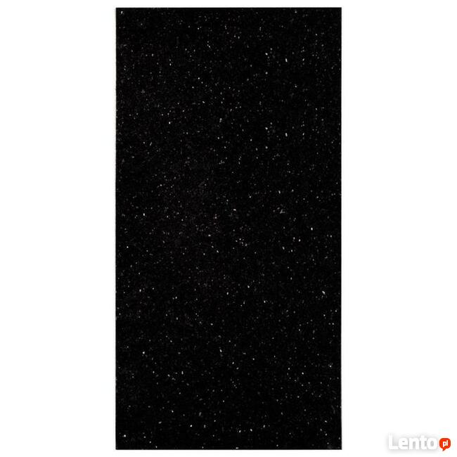 Płytki Granitowe Black Galaxy czarne ze złotą miką 61x30,5x1
