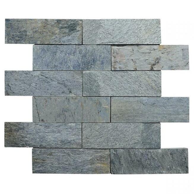 Płytki Łupek Szary 30x10x0,8-1,3cm