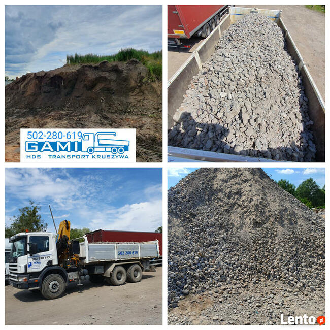 HDS, Wywrotka, Materiały Sypkie, Koparko-ładowarka