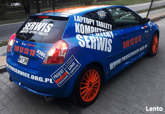 Oklejanie Samochodów Reklamą - Auto Reklama w 3DLS