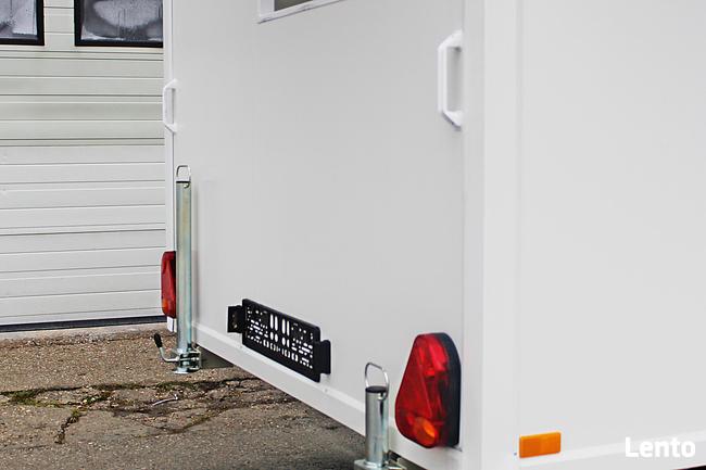 przyczepa gastronomiczna 4 m nowa ognioodporna