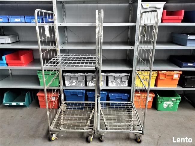 Wózek Transportowy Gniazdowy Kurierski Magazynowy 80x67