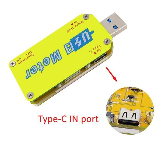 UM34C USB 3.0 wyświetlacz LCD Tester miernik napięcia i prąd