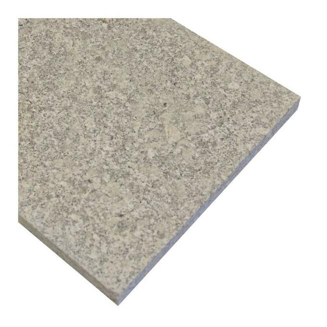 Stopień granitowy Fusheng Grey płomieniowany 150x33x2cm